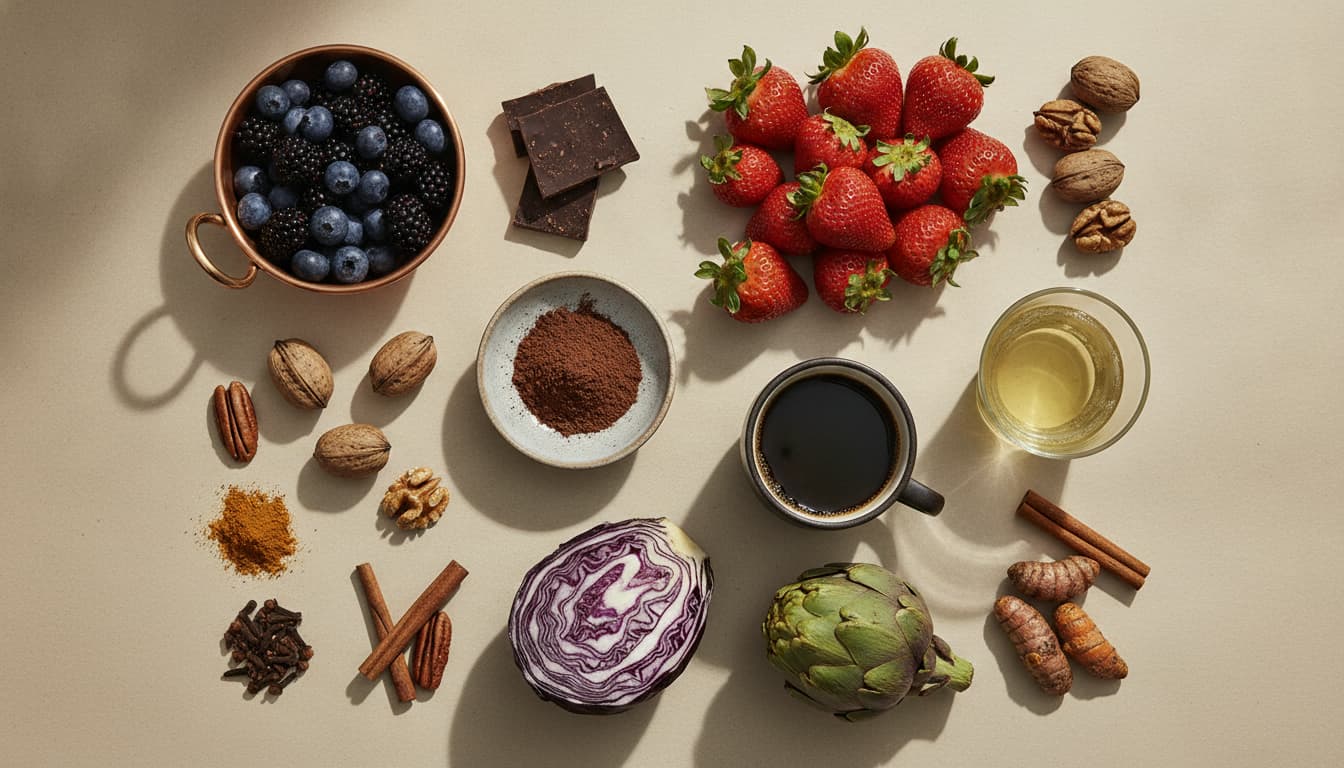Antioxidantien-Lebensmittel, und was die Zahlen bedeuten