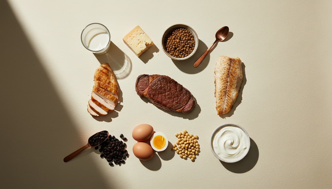 Foods high in lysine, ranked by grams