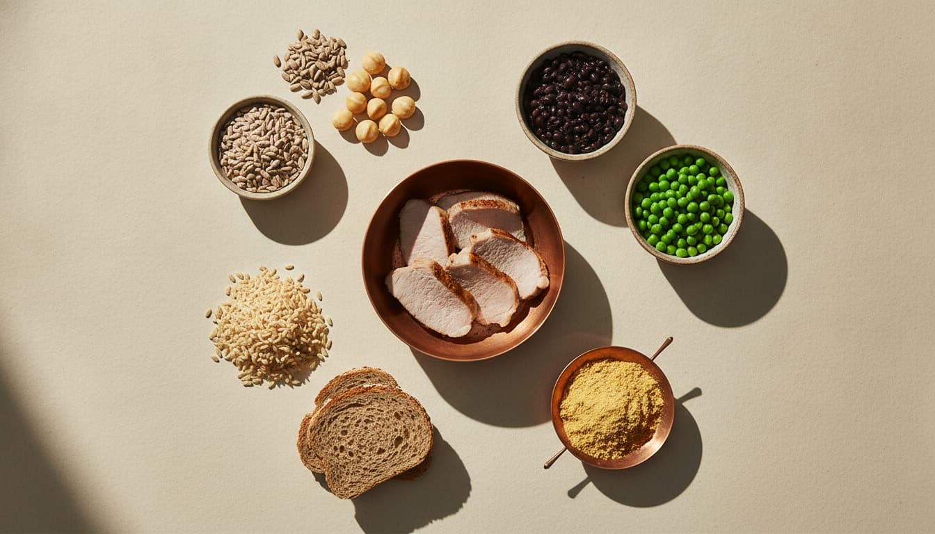 Thiamin-Lebensmittel, sortiert nach Milligramm