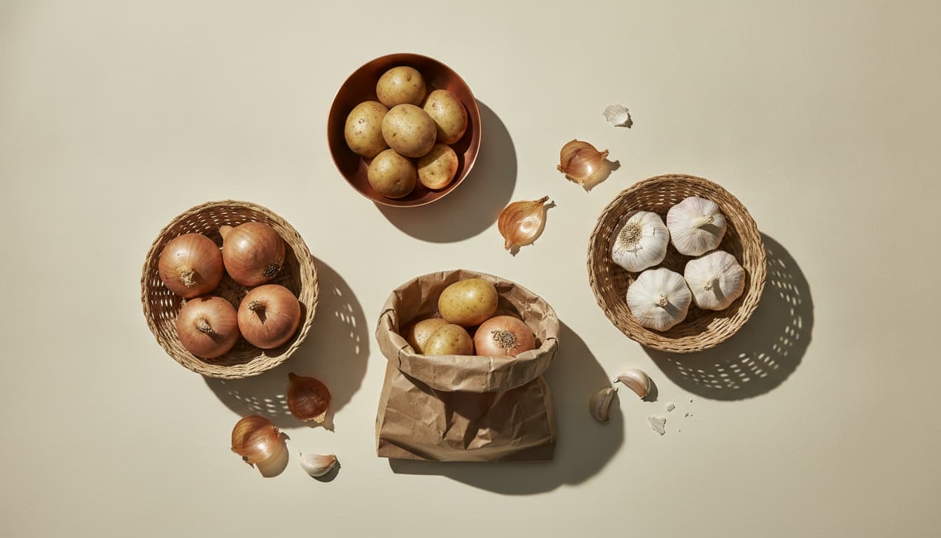 How to store onions and garlic, by the postharvest data