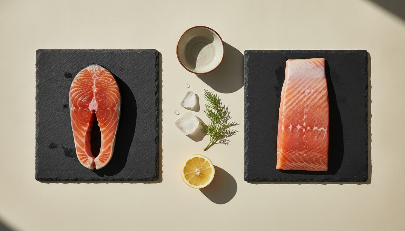 Wildlachs vs Zuchtlachs, verglichen an dem, was zählt