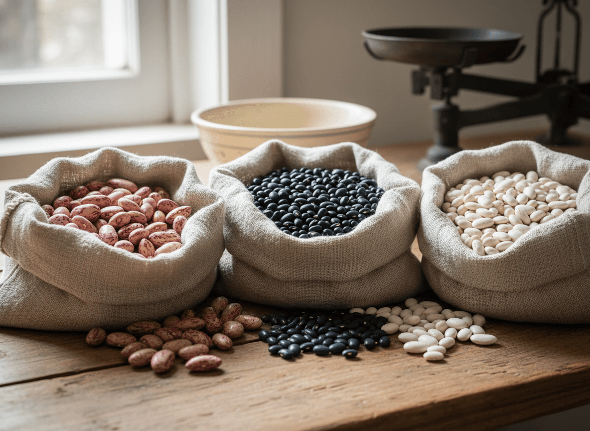 Warum Heirloom-Bohnen anders garen